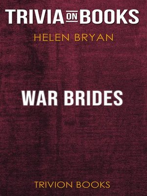 cover image of War Brides by Helen Bryan (Trivia-On-Books)